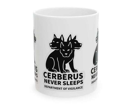 The Cerberus Never Sleeps – Ceramic Mug