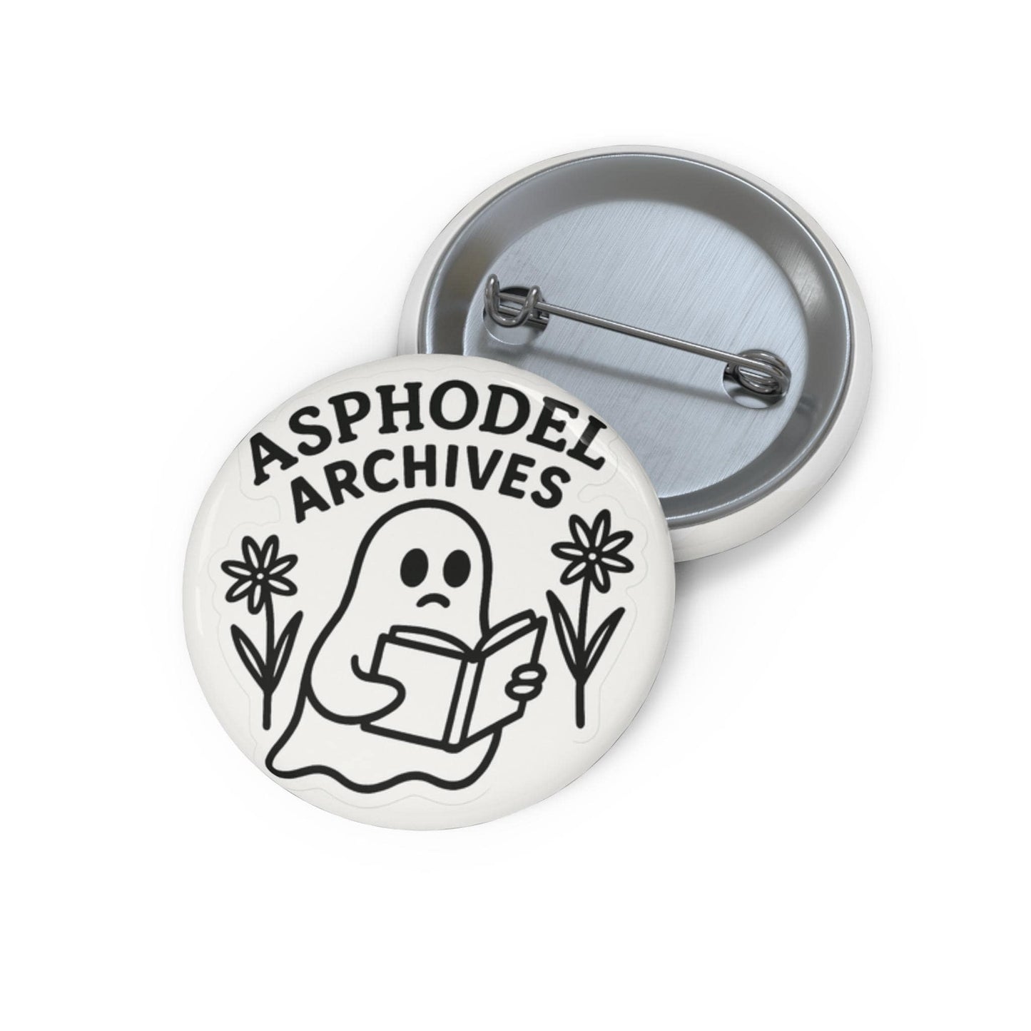 Asphodel Archives Pin: Mythology Collectible for Writers & Dreamers